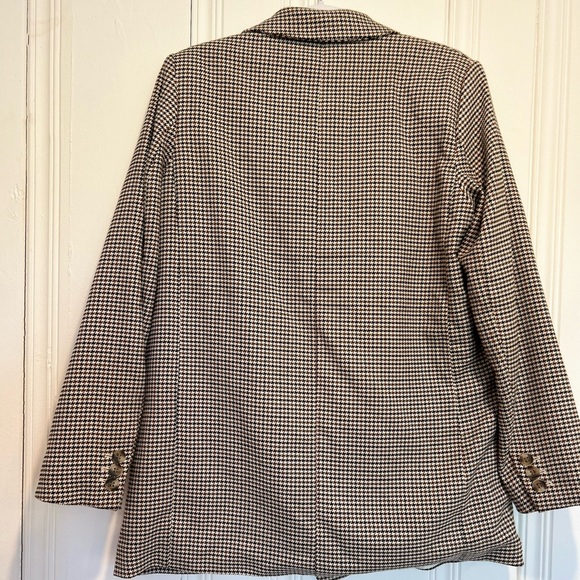 Oversized H&M houndstooth blazer. - Picture 6 of 7